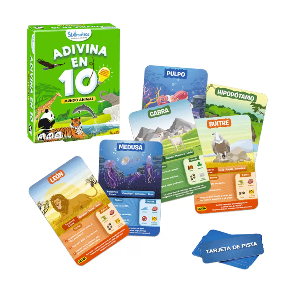 Clearance Adivina En 10! Mundo Animal Juegos De Mesa