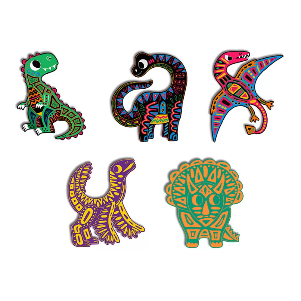 Best Sale Arte Scratch Dinosaurios Manualidades