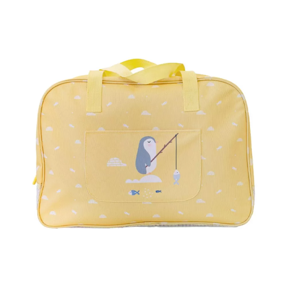 Cheap Bolso De Playa Con Rejilla Penguins Playa Y Aire Libre