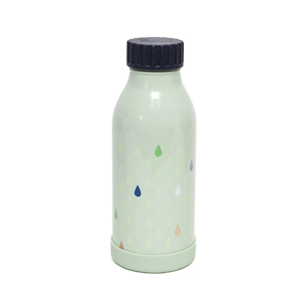 Online Botella Termica Drops Green Botellas Infantiles