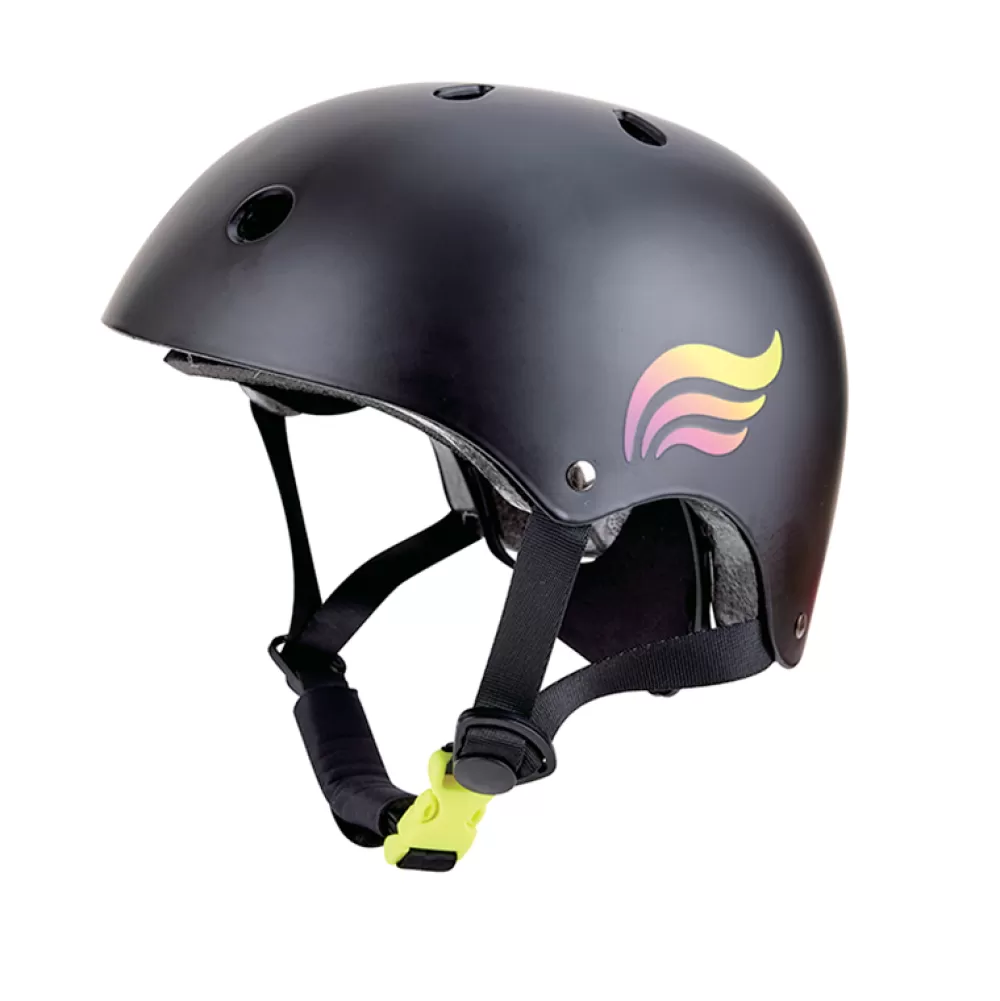 Discount Casco Para Aventuras Negro Bicicletas, Patinetes Y Triciclos