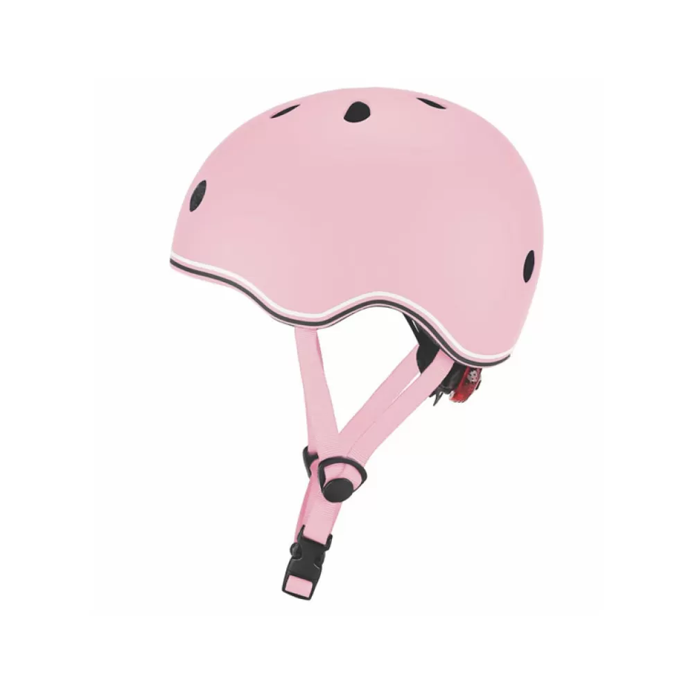 Online Casco Pequeno Con Luces Rosa Pastel Bicicletas, Patinetes Y Triciclos