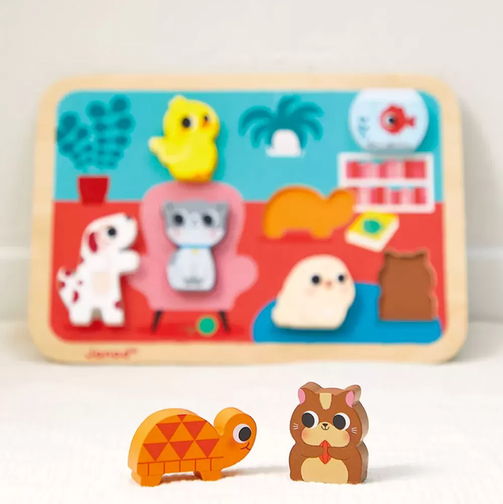 Flash Sale Chunky Puzzle Animales De Compania Puzzles Y Encajables