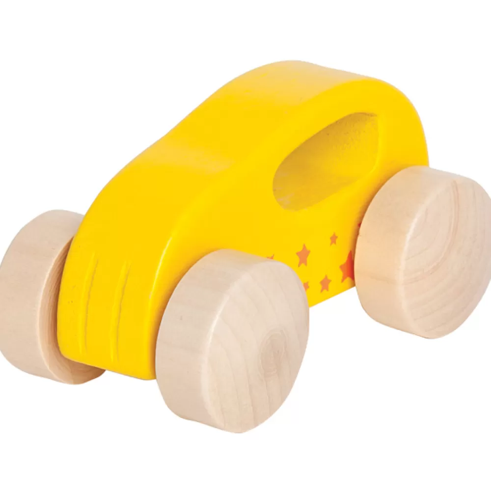 Best Coche De Madera Amarillo Coches Y Trenes