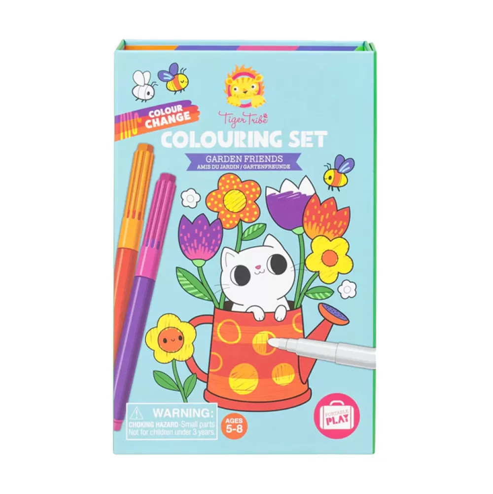 Outlet Colouring Set Rotuladores Magicos: Amigos Del Jardin Manualidades