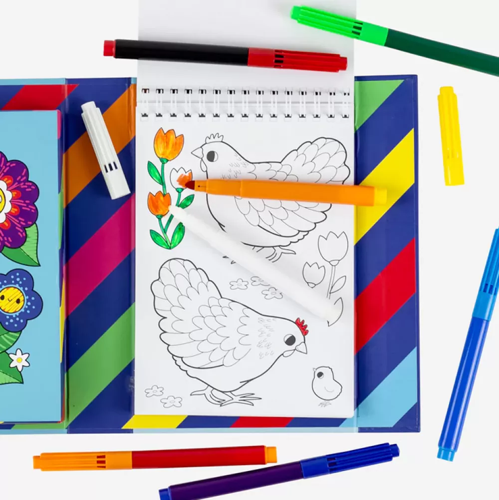 Outlet Colouring Set Rotuladores Magicos: Amigos Del Jardin Manualidades