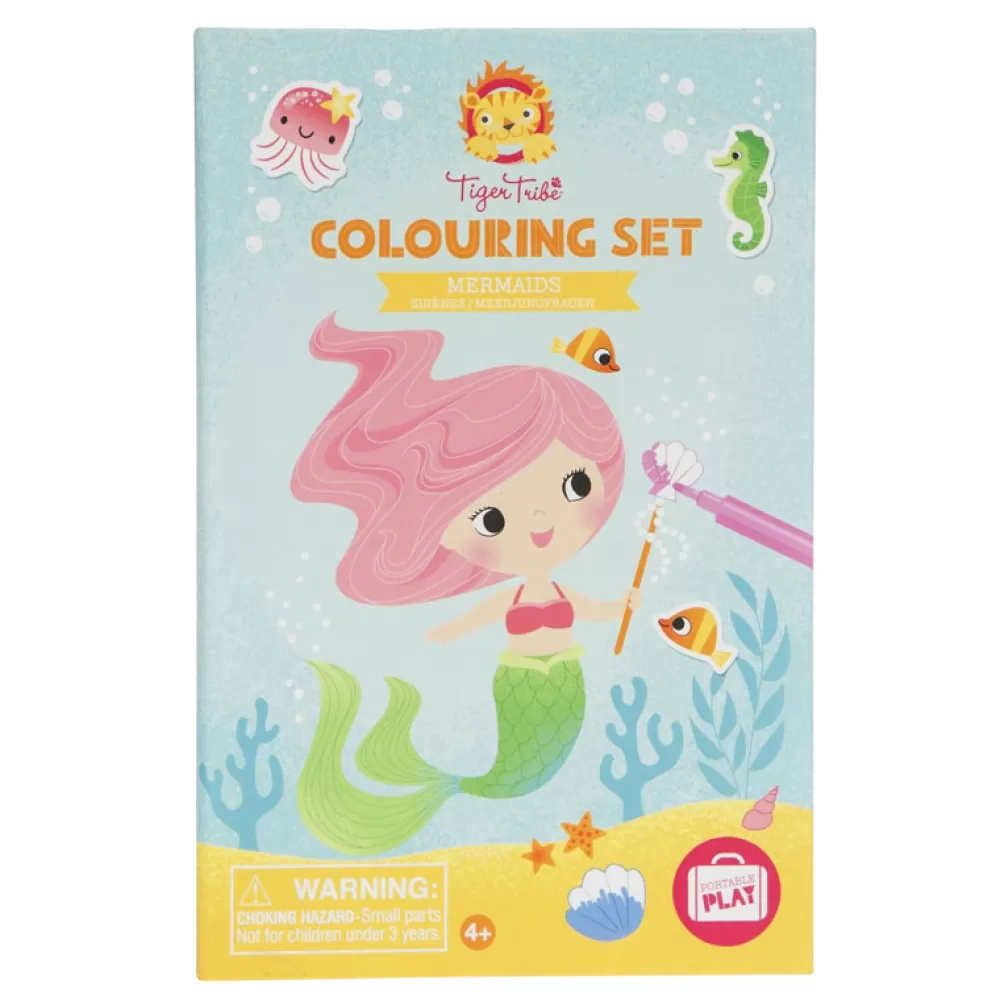 Hot Colouring Set: Sirenas Manualidades