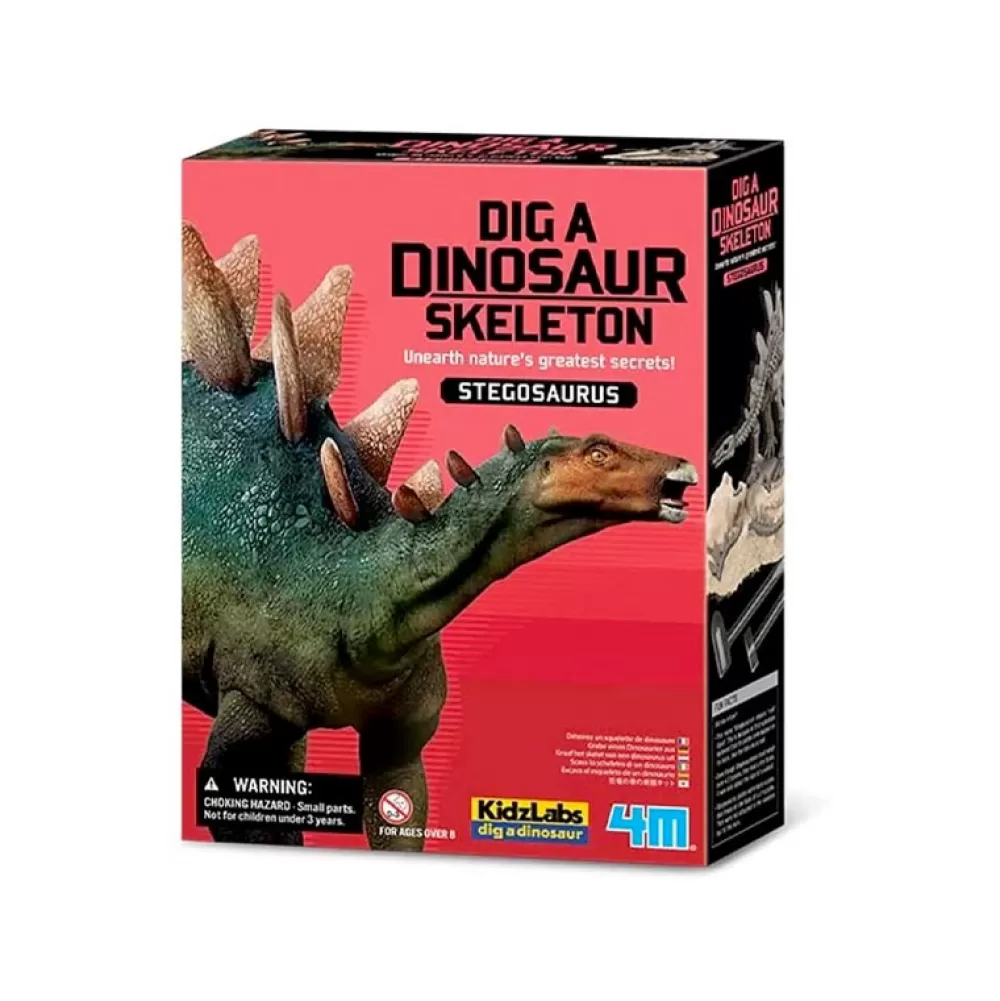 Hot Dino Kit Stegosaurus Juguetes Científicos Stem