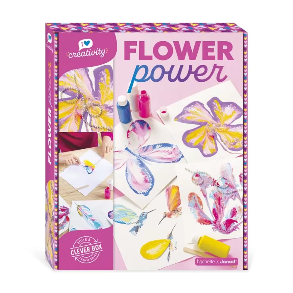 Fashion Flower Power I Love Creativity Manualidades