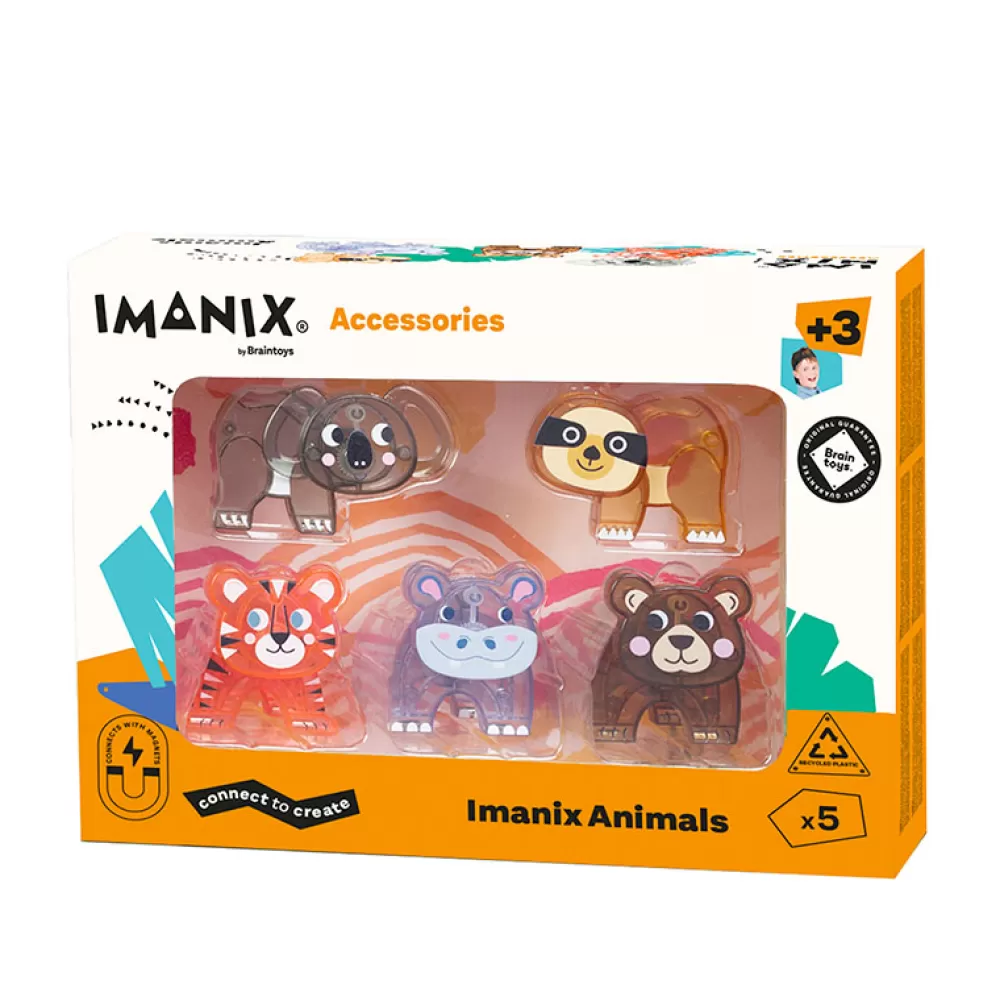 Outlet Imanimals Wild Savannah 5 Piezas Bloques Y Construcciones