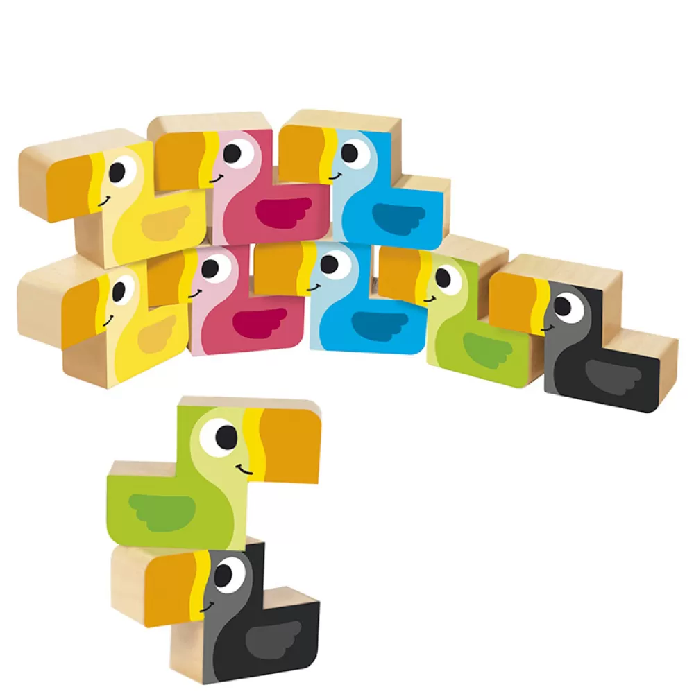 Discount Juego De Apilar Toucans Bloques Y Construcciones