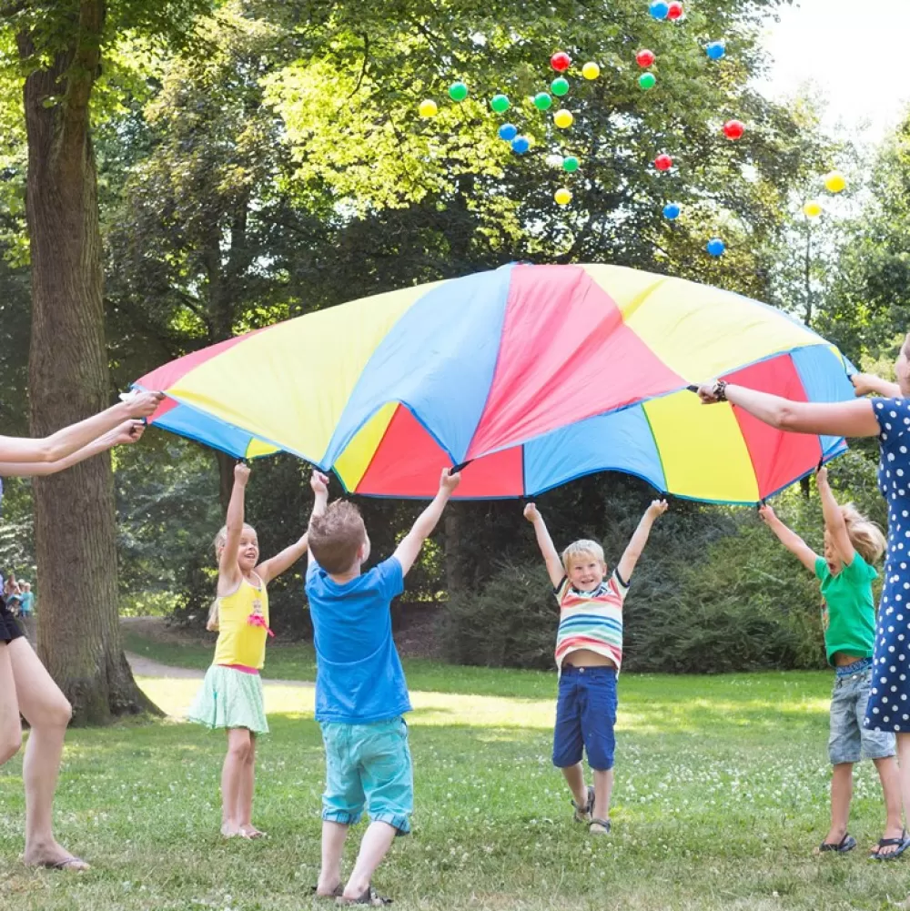 Sale Juego De Paracaidas Con Pelotas Playa Y Aire Libre