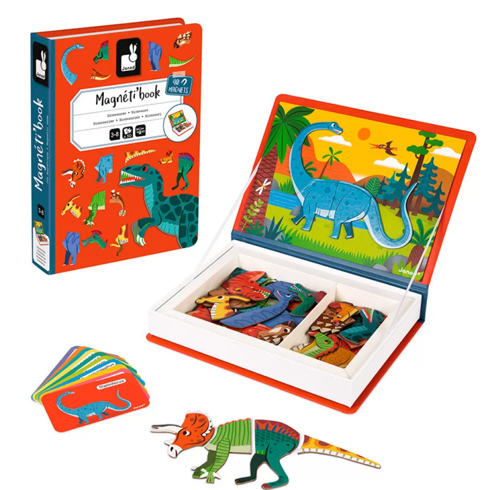 Best Magnetibook Dinosaurios Puzzles Y Encajables