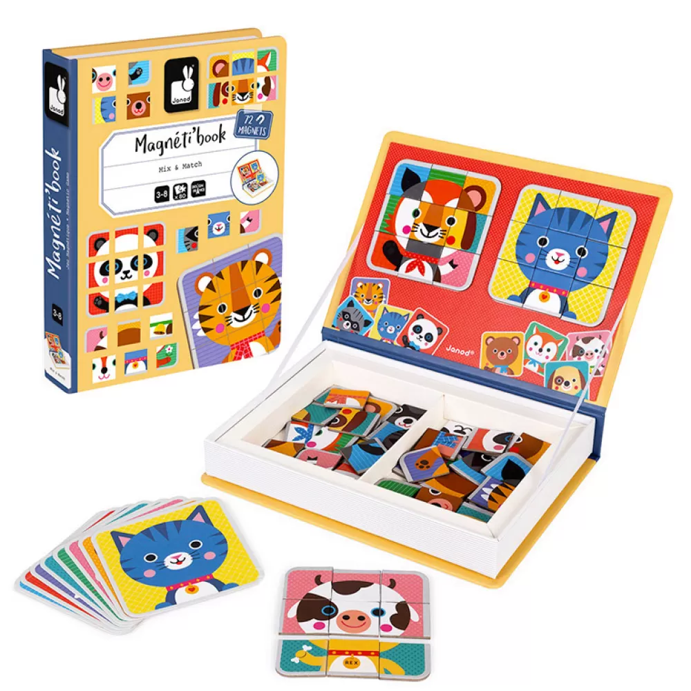 Outlet Magnetibook Mix & Match Puzzles Y Encajables