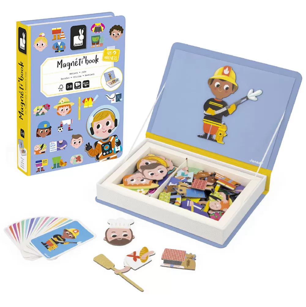 Hot Magnetibook Oficios Puzzles Y Encajables