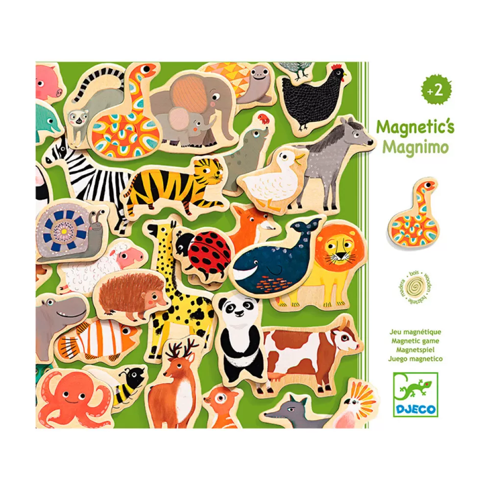 Discount Magnetics Magnimo: Imanes De Animales Juegos Didácticos