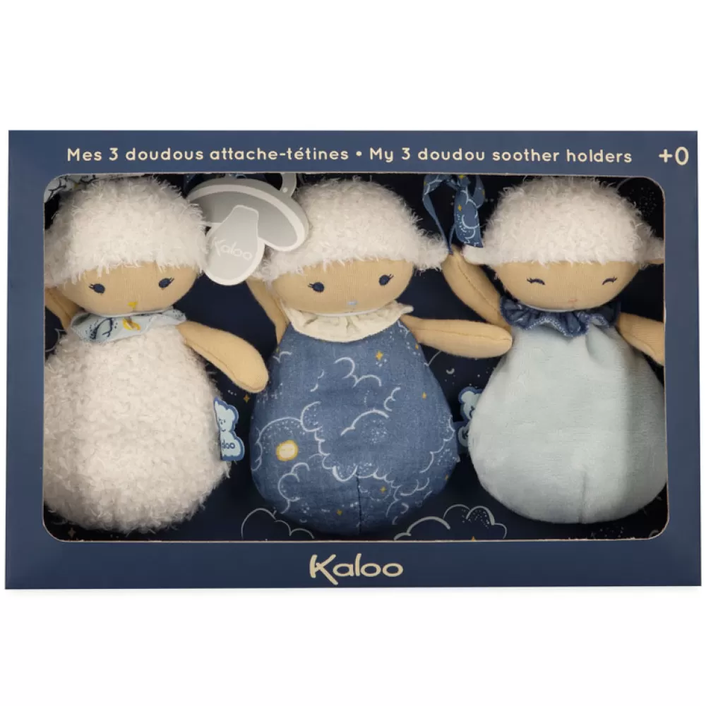 Fashion Mis 3 Ovejas Doudou Sujetachupete Peluches