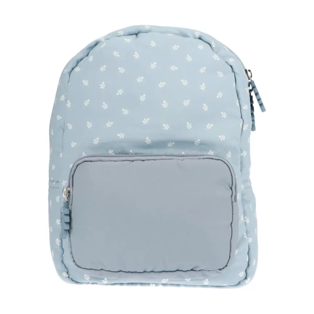 Cheap Mochila Infantil Acolchada Leaves Blue Mochilas Infantiles