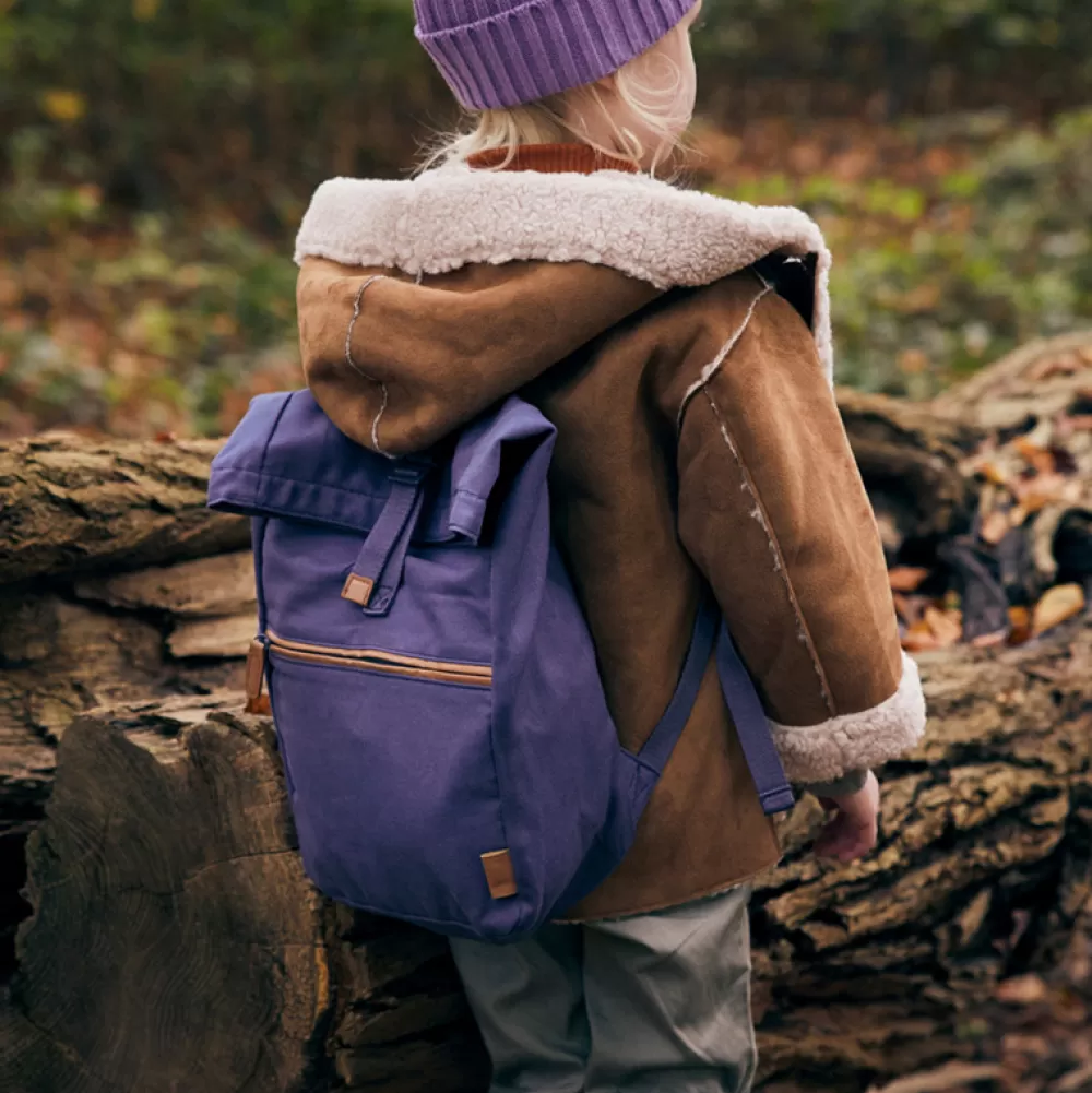 Store Mochila Pequena Lisa Azul Mochilas Infantiles