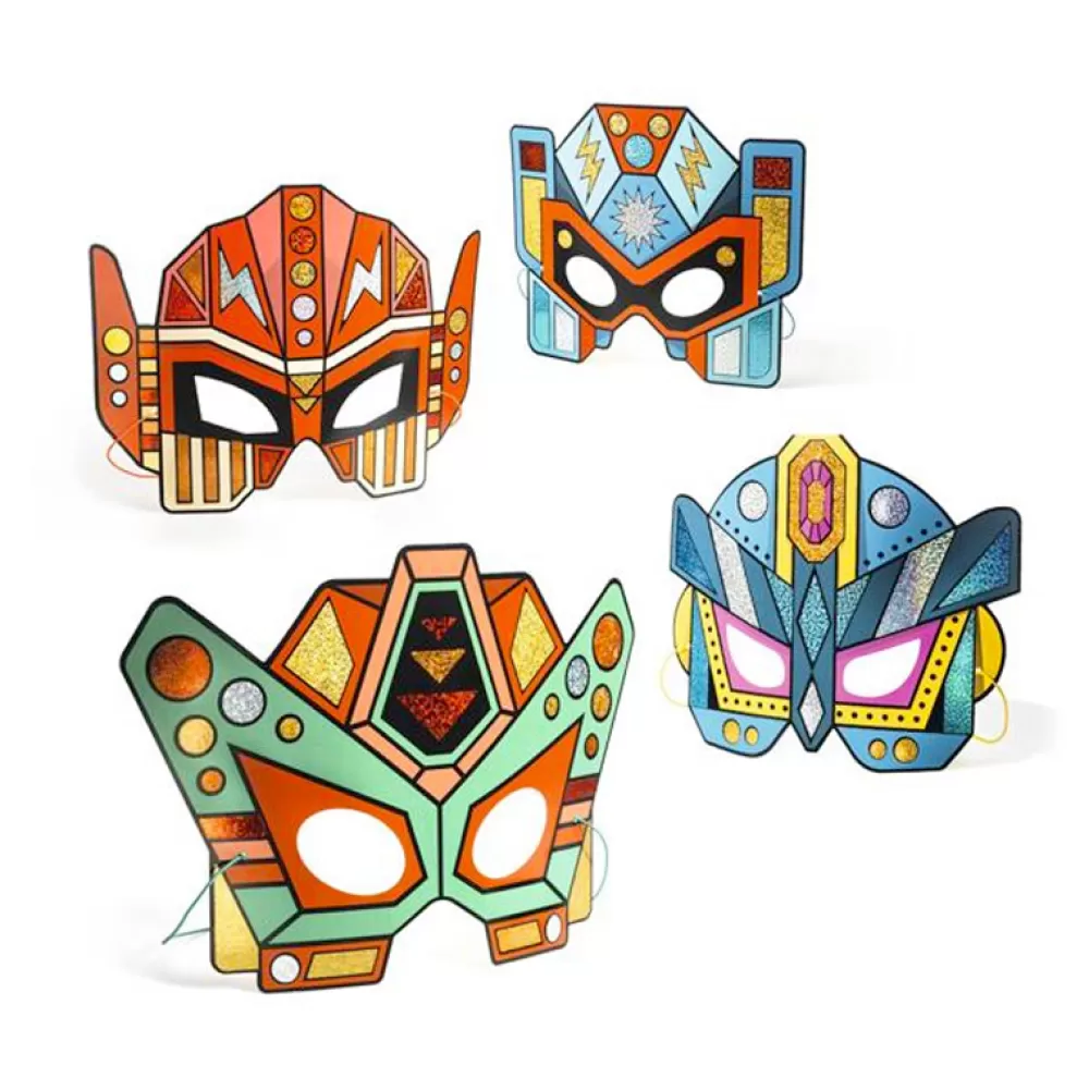 Online Máscaras Para Metalizar: Super Robots Manualidades