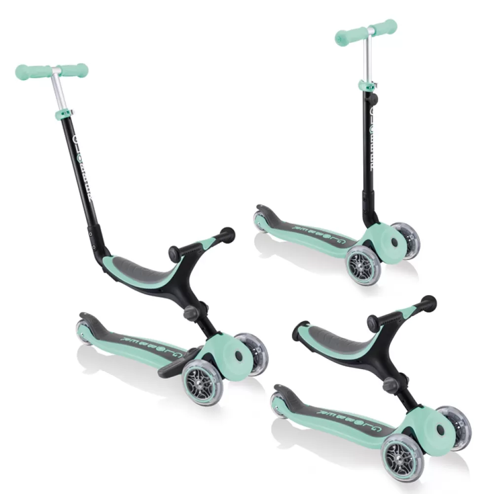 Fashion Patinete Evolutivo Go Up Plegable Plus Verde Pastel Bicicletas, Patinetes Y Triciclos