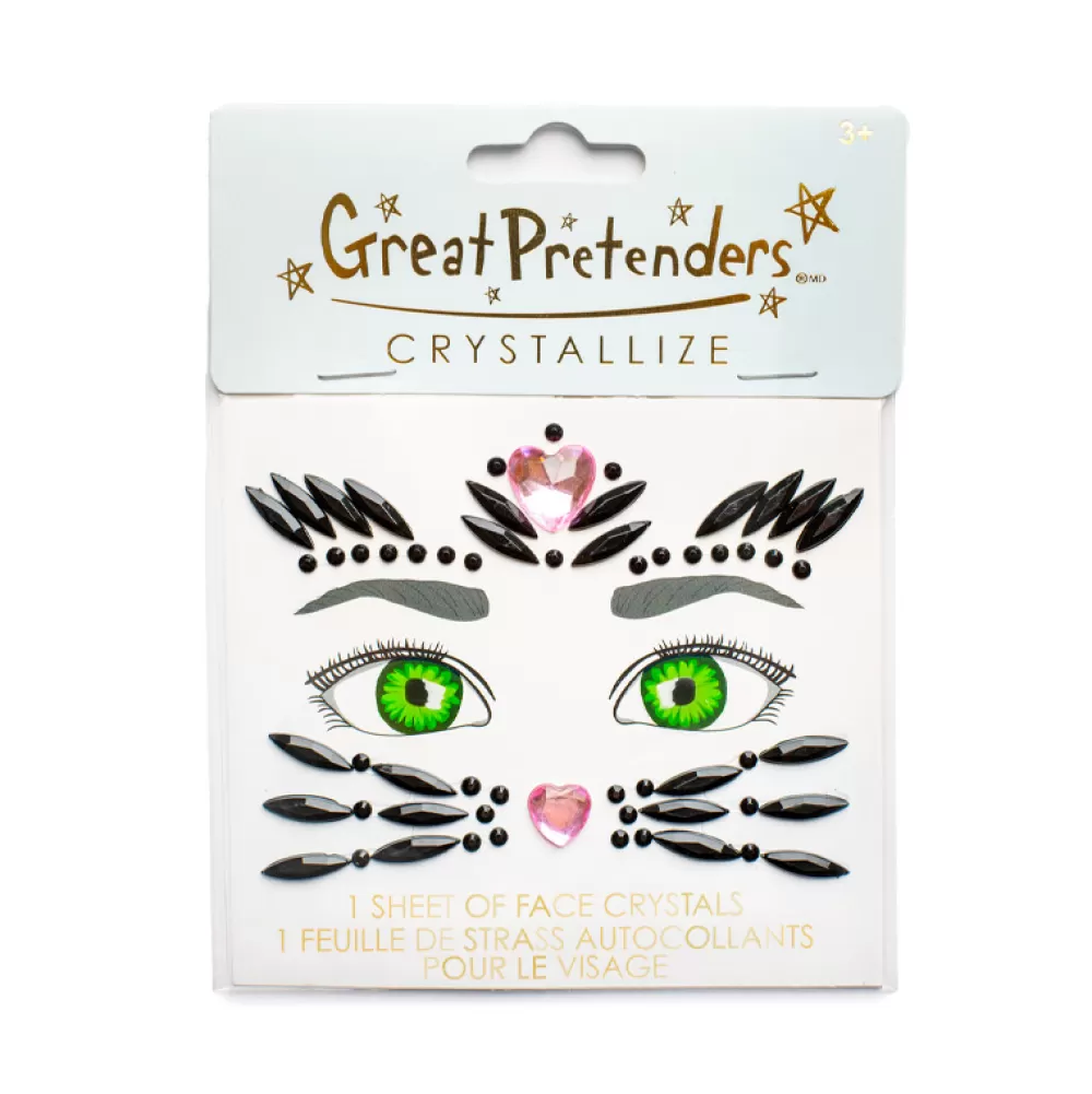 Fashion Pegatinas Brillantes Para Cara Gato Disfraces Infantiles