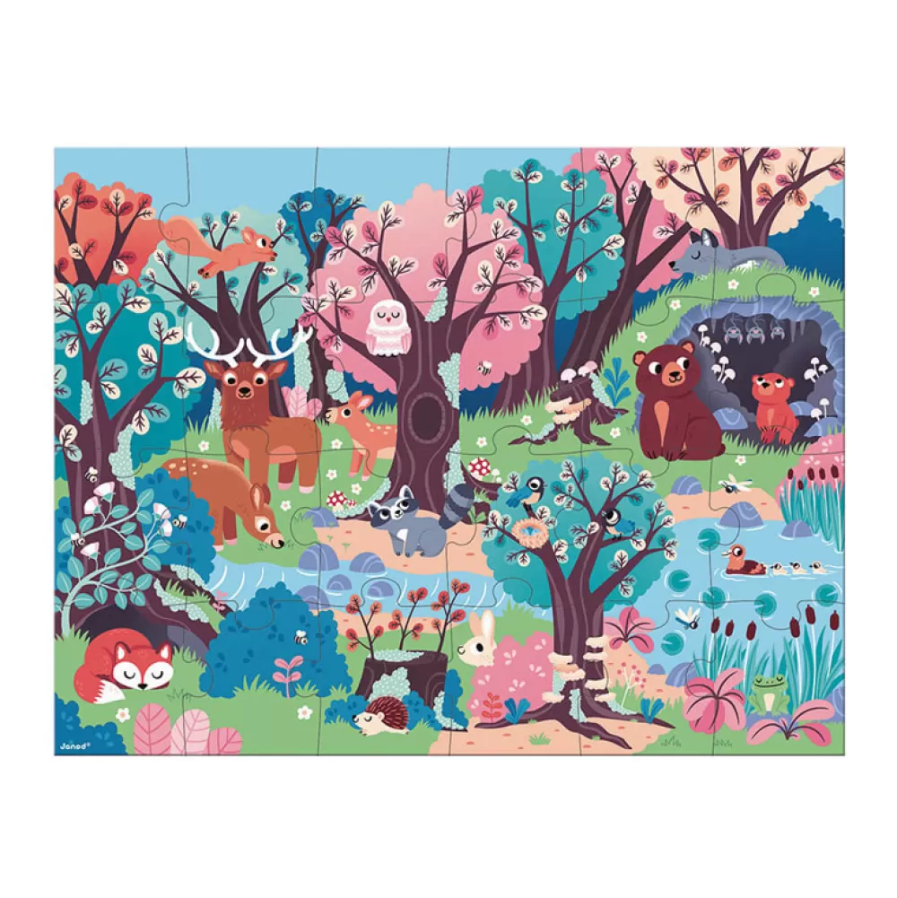 Cheap Puzzle Bosque Magico Puzzles Y Encajables