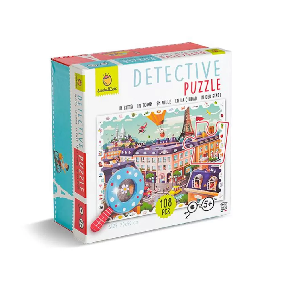 Shop Puzzle Detective: La Ciudad Puzzles Y Encajables