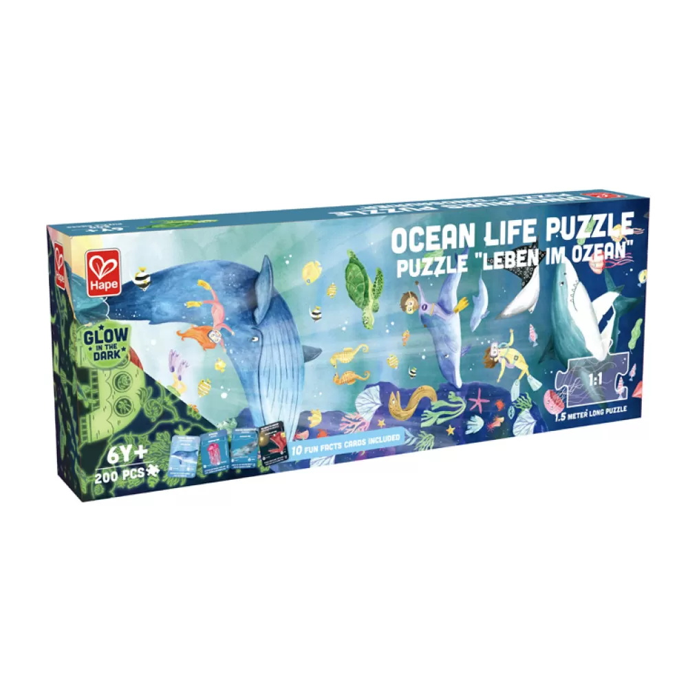 Outlet Puzzle Fluorescente La Vida En El Oceano Puzzles Y Encajables