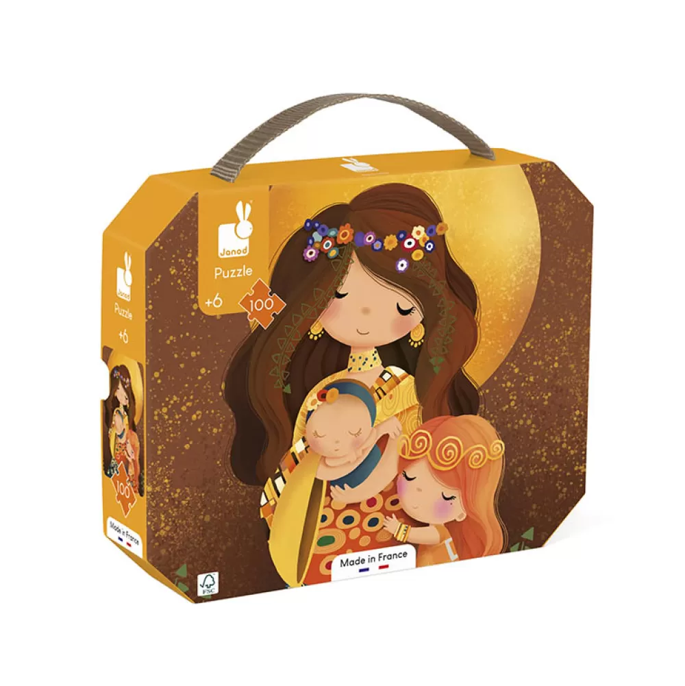 Clearance Puzzle Inspired By Klimt: 100 Piezas Puzzles Y Encajables