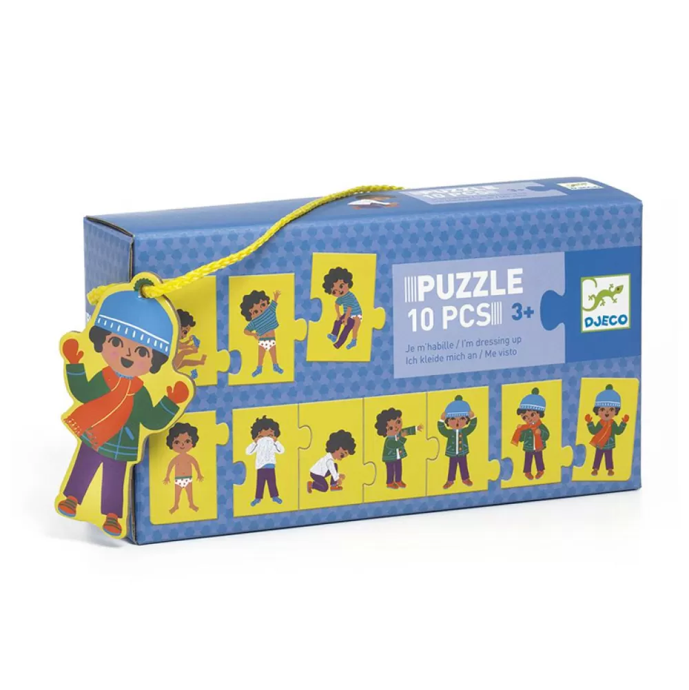 Best Sale Puzzle Me Visto 10 Piezas Puzzles Y Encajables