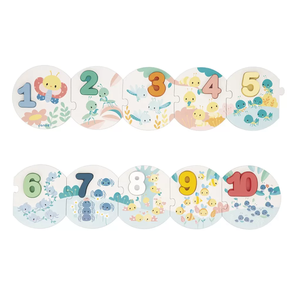 Clearance Puzzle Mis Primeros Numeros Pure Puzzles Y Encajables