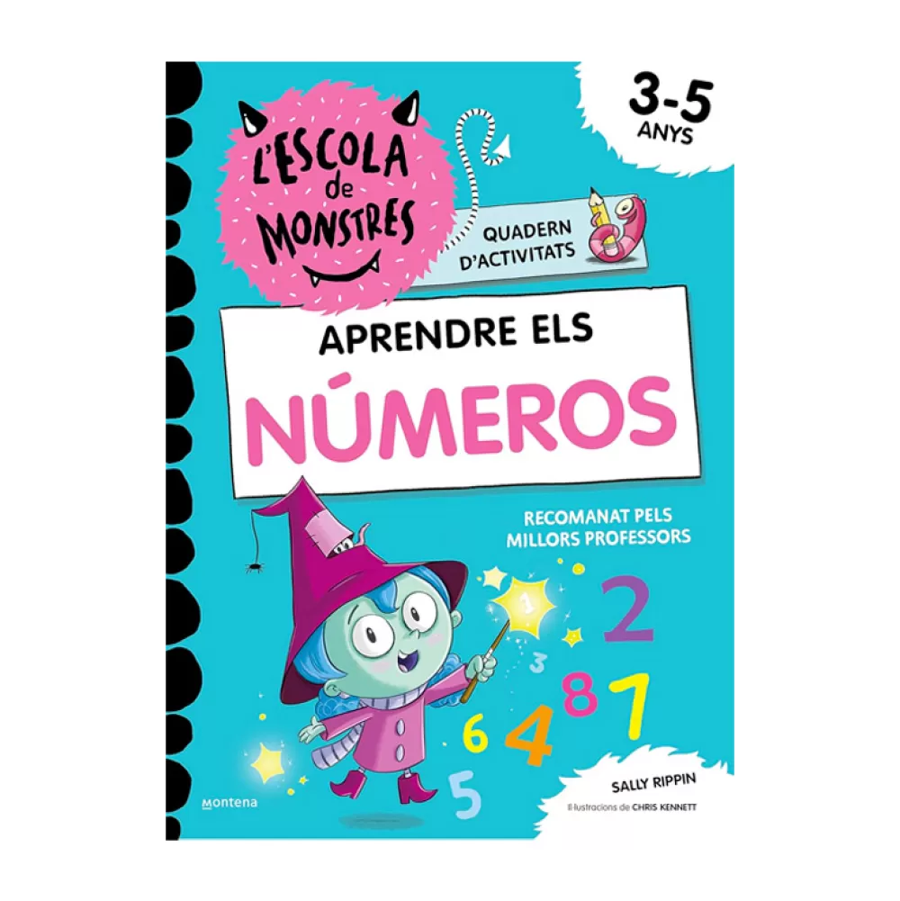 Clearance Quadern L'Escola De Monstres: Aprendre Els Numeros Libros De Conocimientos