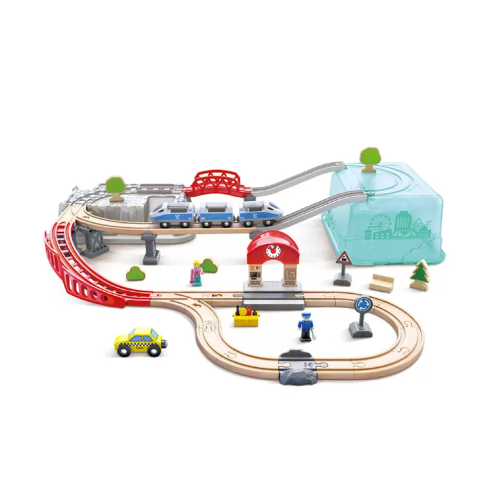 Online Set De Construccion Ferrocarril Ciudad Coches Y Trenes