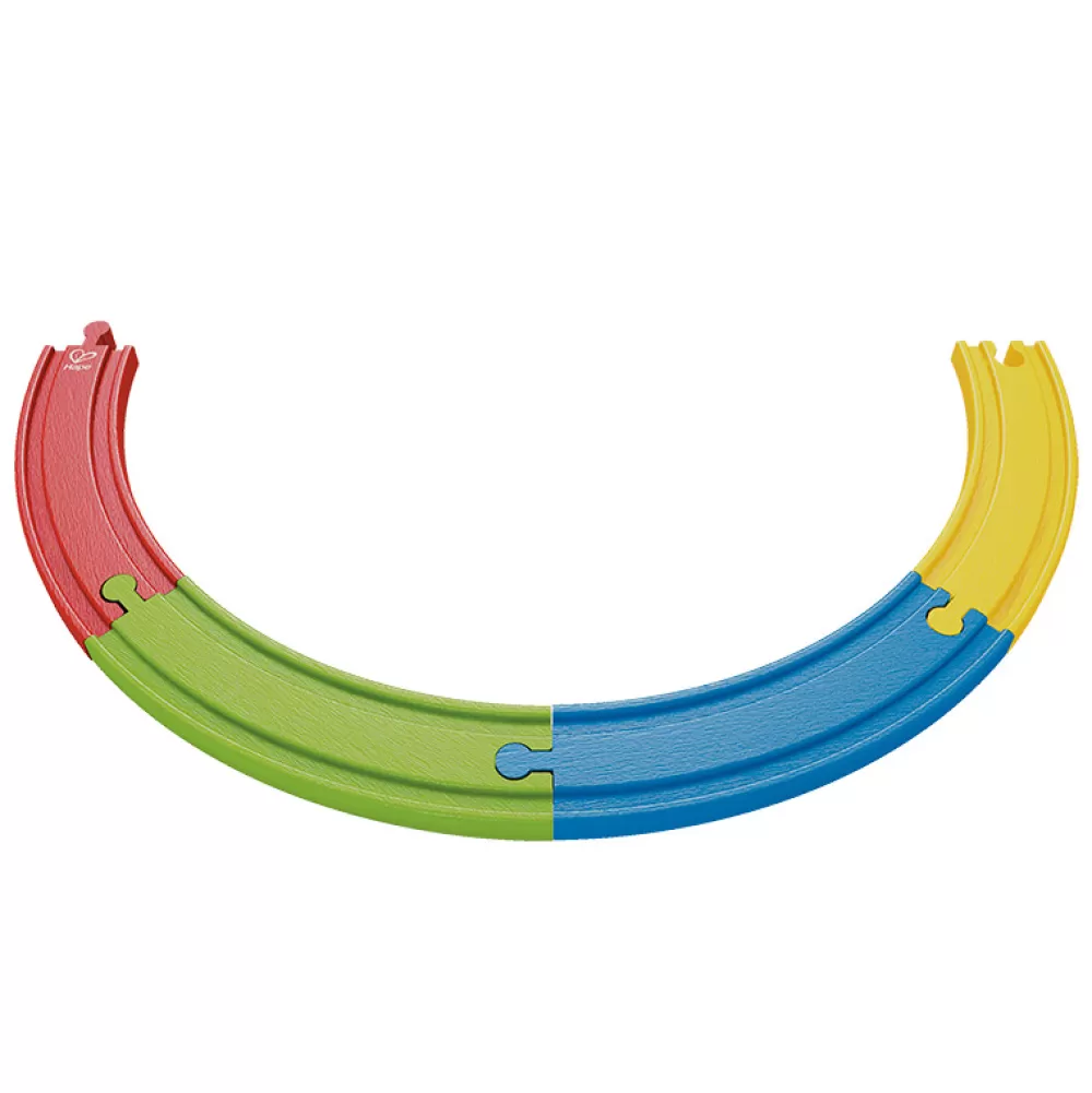 Discount Set De Vias Arco Iris Coches Y Trenes