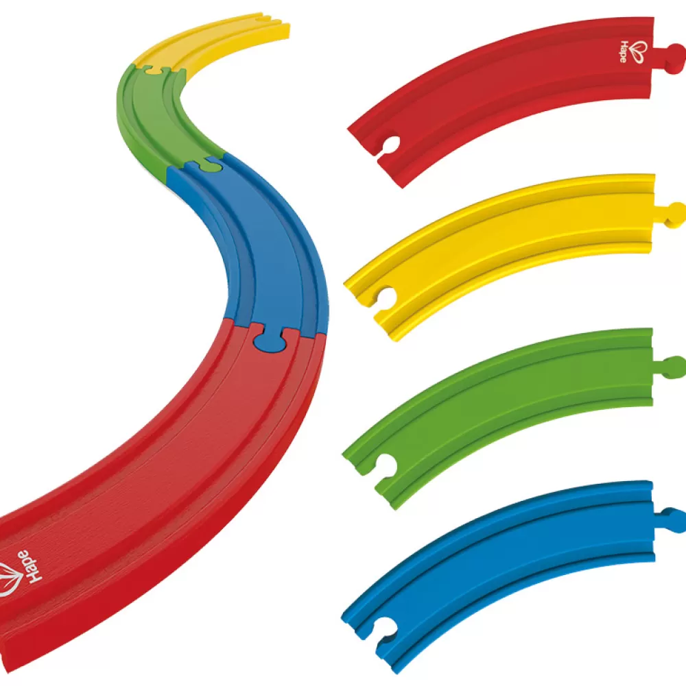 Discount Set De Vias Arco Iris Coches Y Trenes