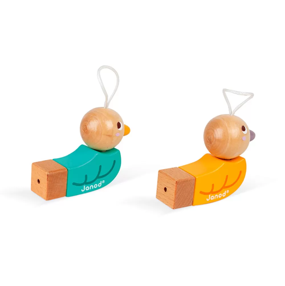 Sale Silbato Pajaro Verde Pocket Pequenos Detalles