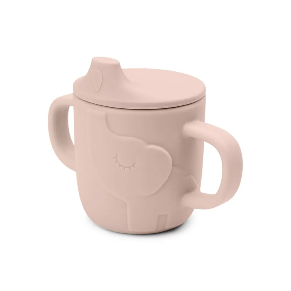 Flash Sale Taza De Aprendizaje Con Asas Silicona Rosa Vasos Y Tazas Infantiles