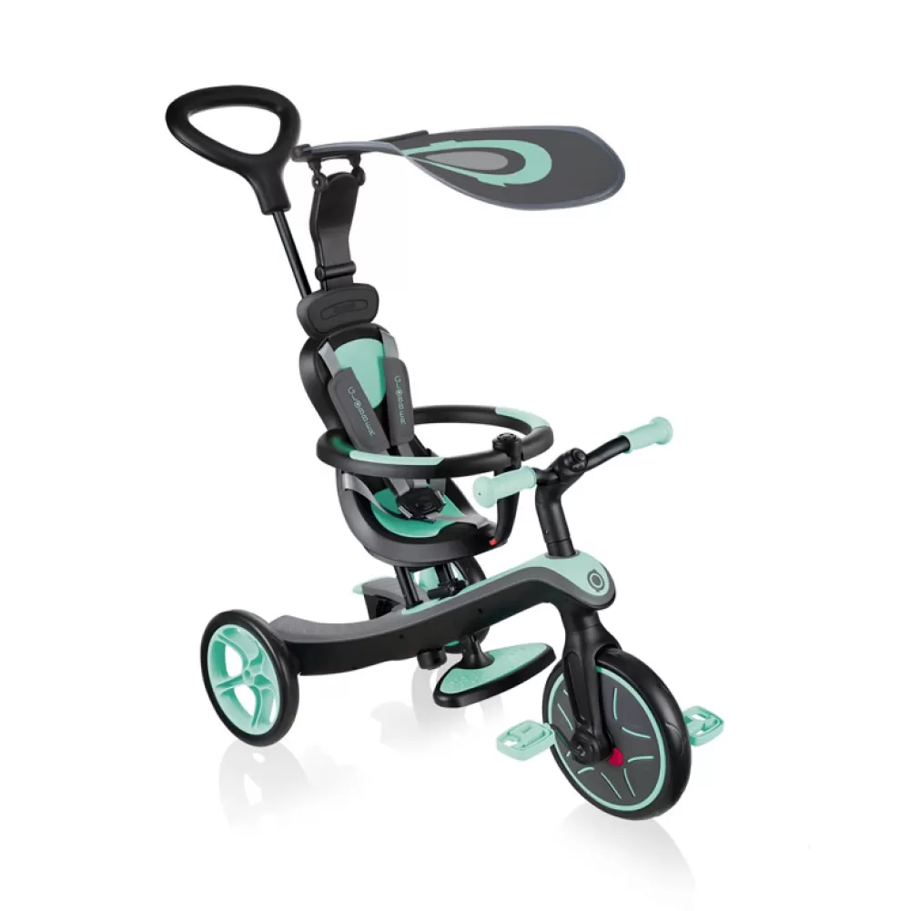 New Trike Explorer 4 En 1 Verde Menta Bicicletas, Patinetes Y Triciclos