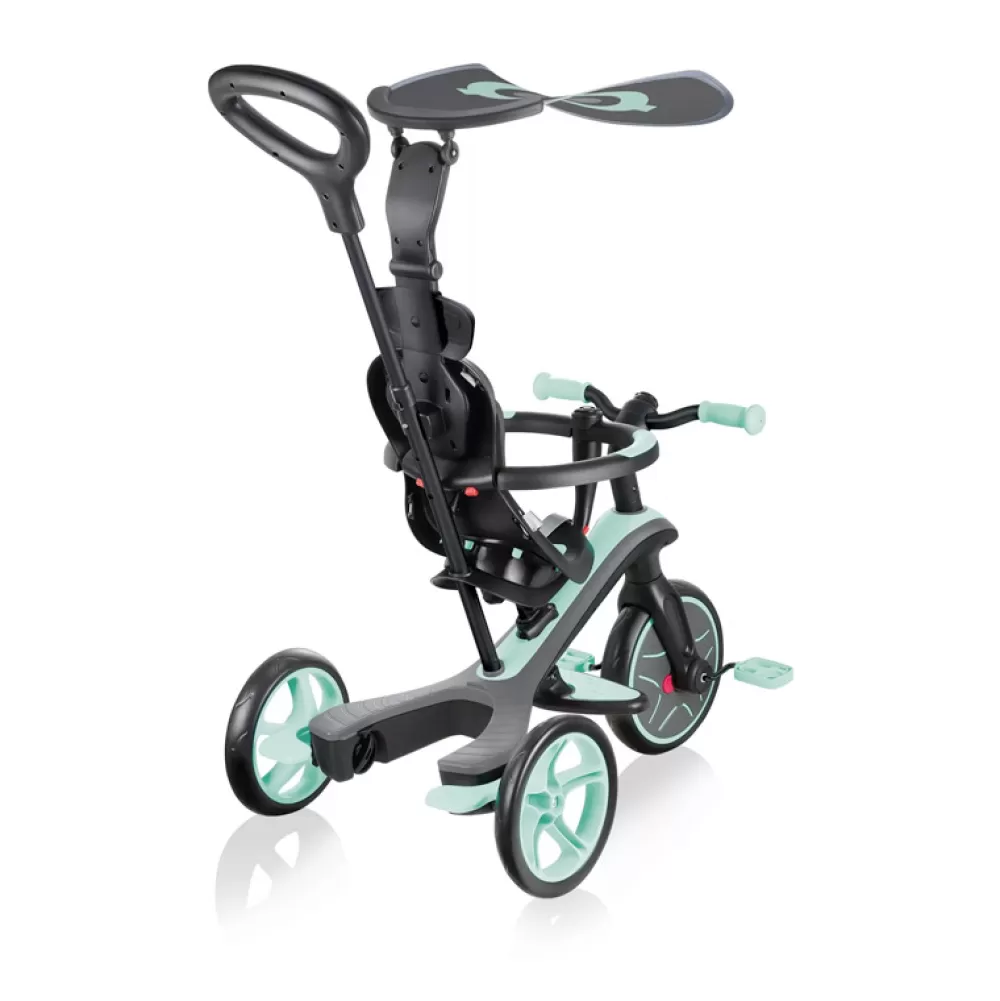 New Trike Explorer 4 En 1 Verde Menta Bicicletas, Patinetes Y Triciclos