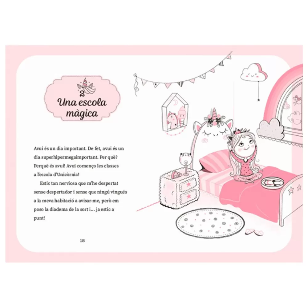 Store Unicornia 1 Un Embolic Amb Brilli-Brilli Libros Para Más De 8 Años